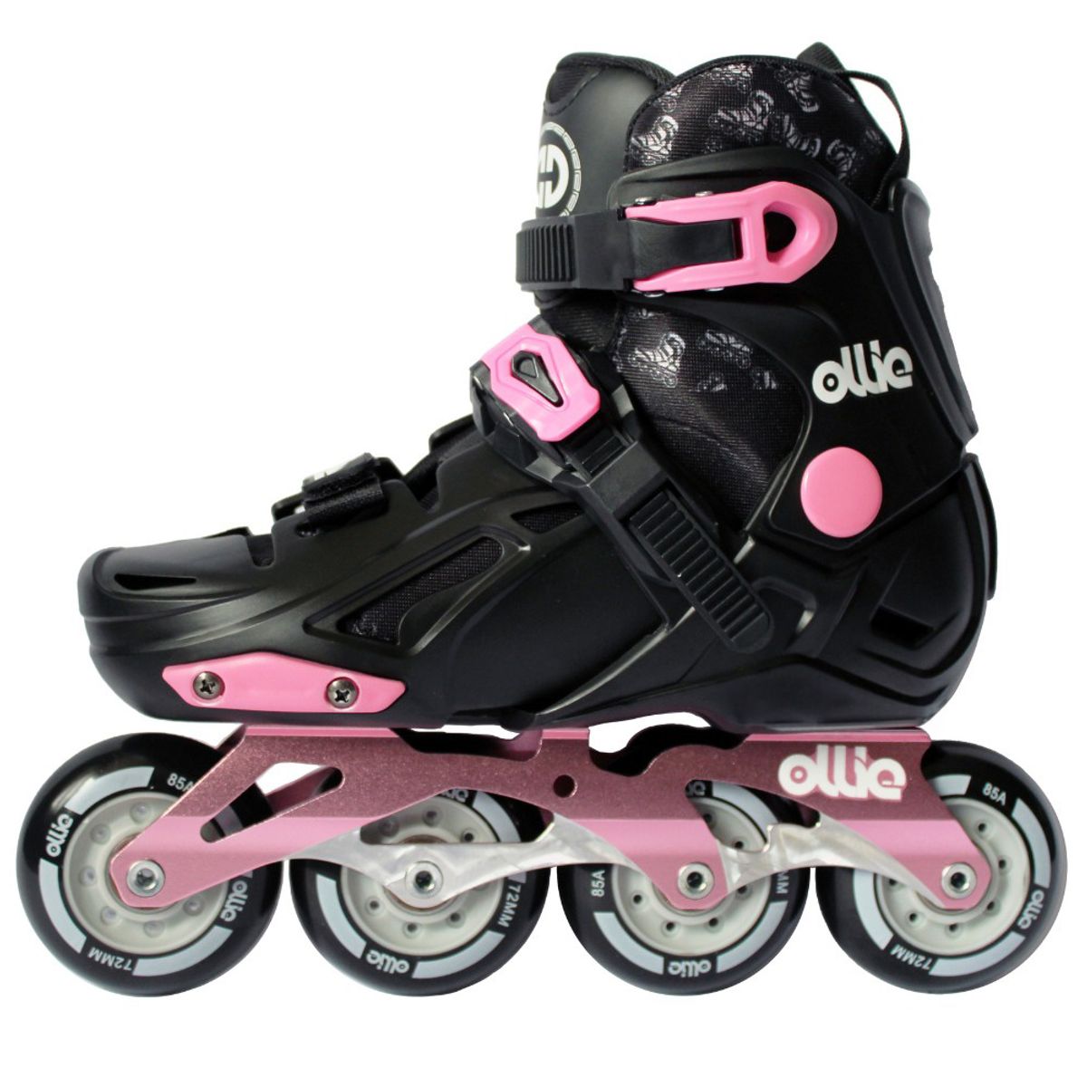 OLLIE - Patines Ollie Lineales Niños Regulable 36-39 Rosa