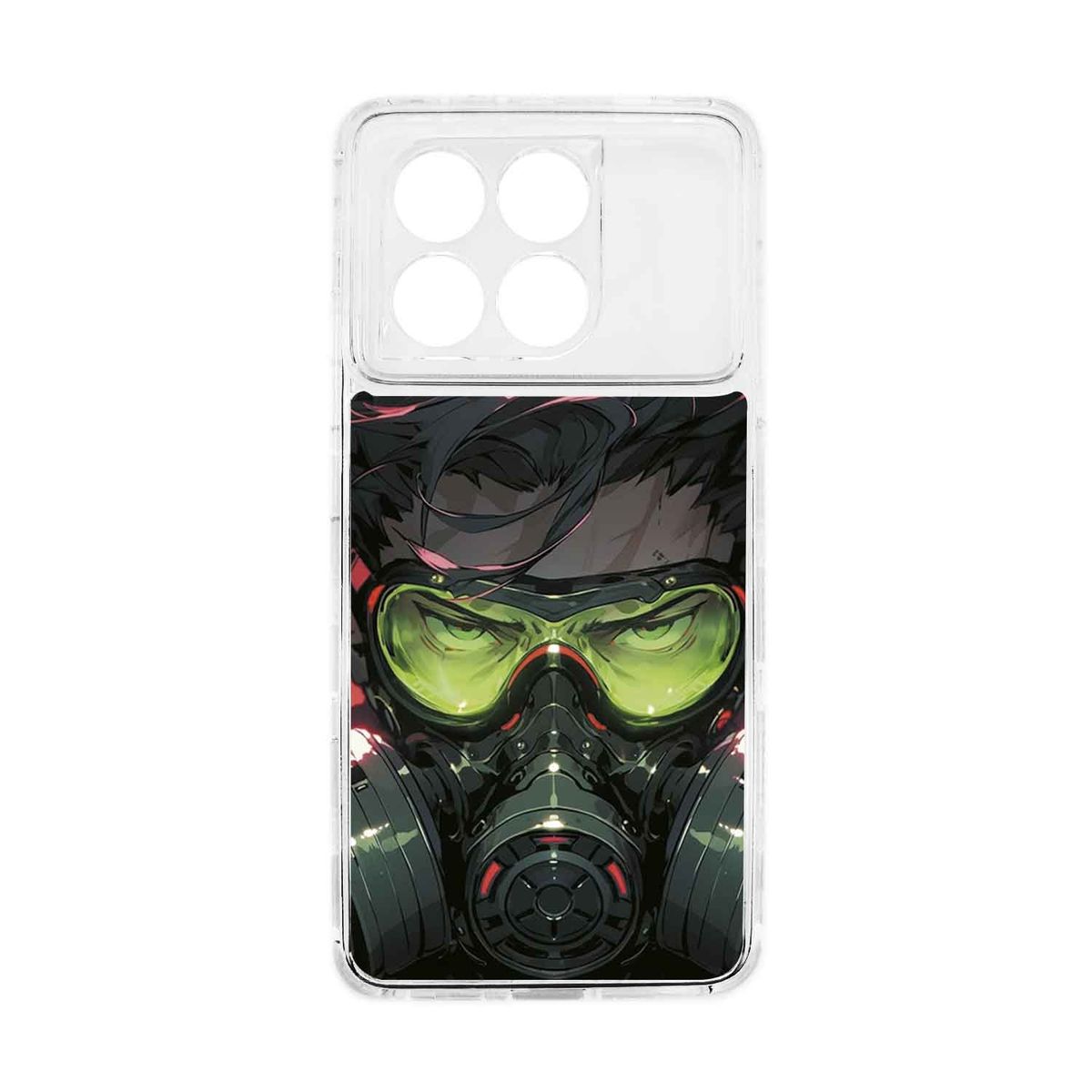 GENERICO - Funda Protector Case 360 Para POCO X6 PRO 5G - Transparente