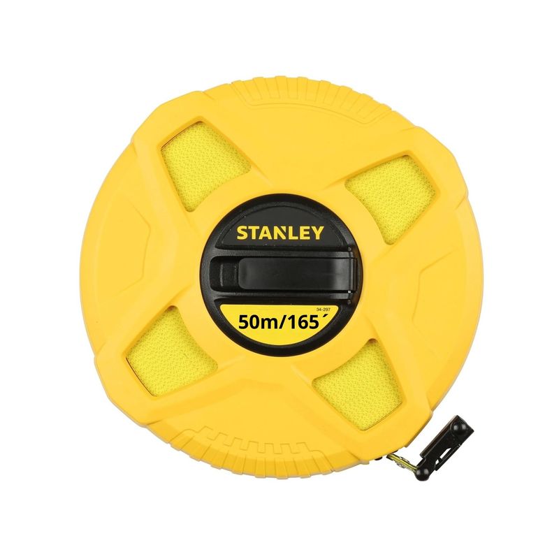 STANLEY - Cinta métrica 50m Wincha flexómetro fibra de vidrio  STANLEY