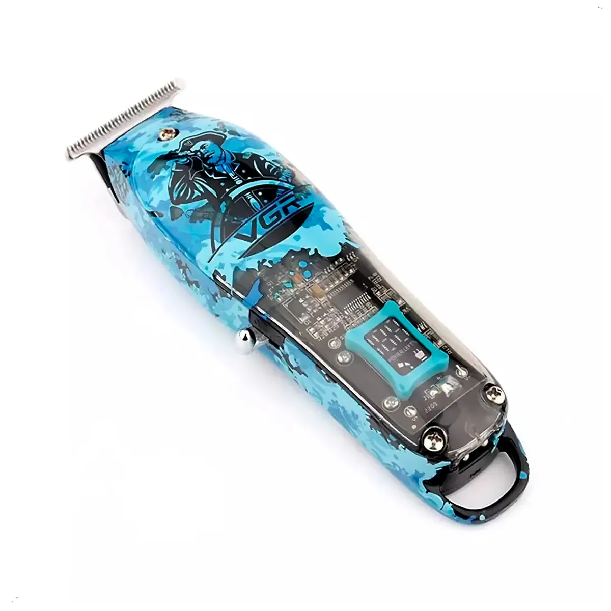 GENERICO - Maquina Corte Cabello VGR V 923 trimmer Pantalla Digital Inalambrico