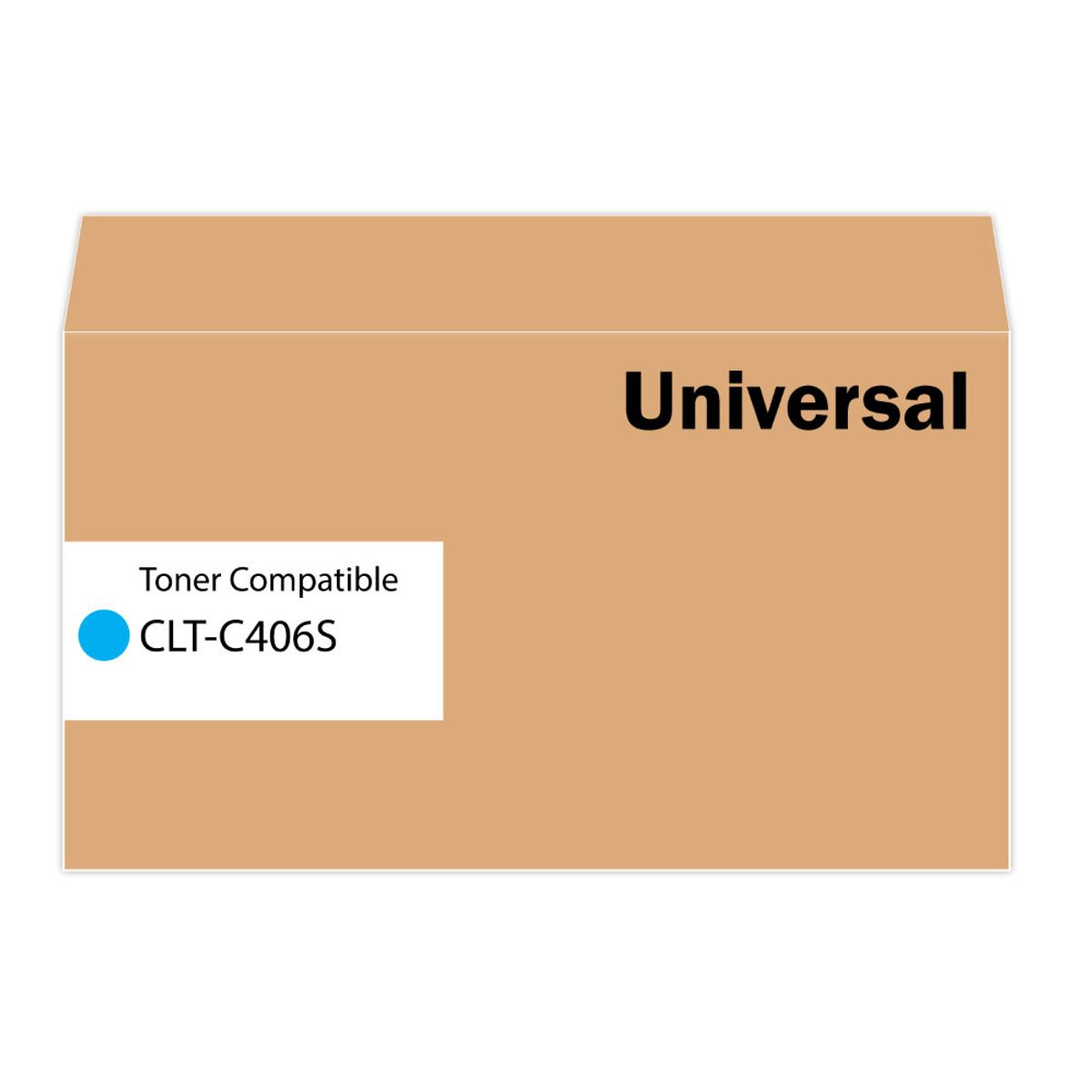 SAMSUNG - Toner Samsung CLT-C406S Cian Compatible