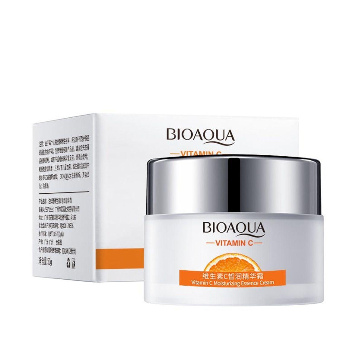 BIOAQUA - Serum Hyaluronic Acid y Crema Hidratante Vitamina C - Bioaqua