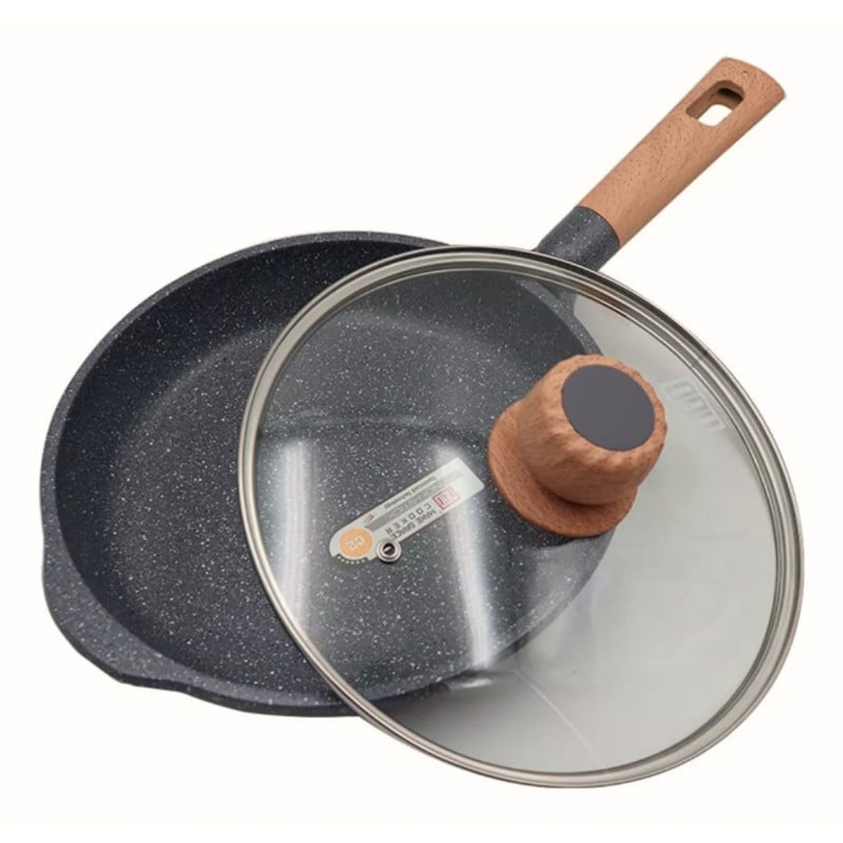 PENTHA - Sartén Antiadherente con Tapa - MGC N° 26 Color Negro