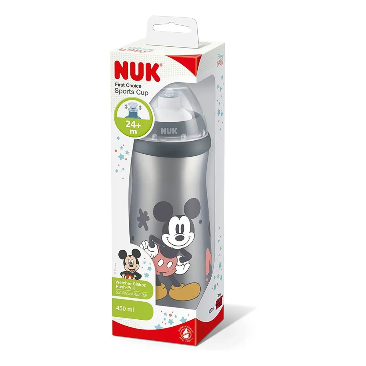 NUK - Nuk Vaso sport cup antiderrame Mickey 450Ml 36m