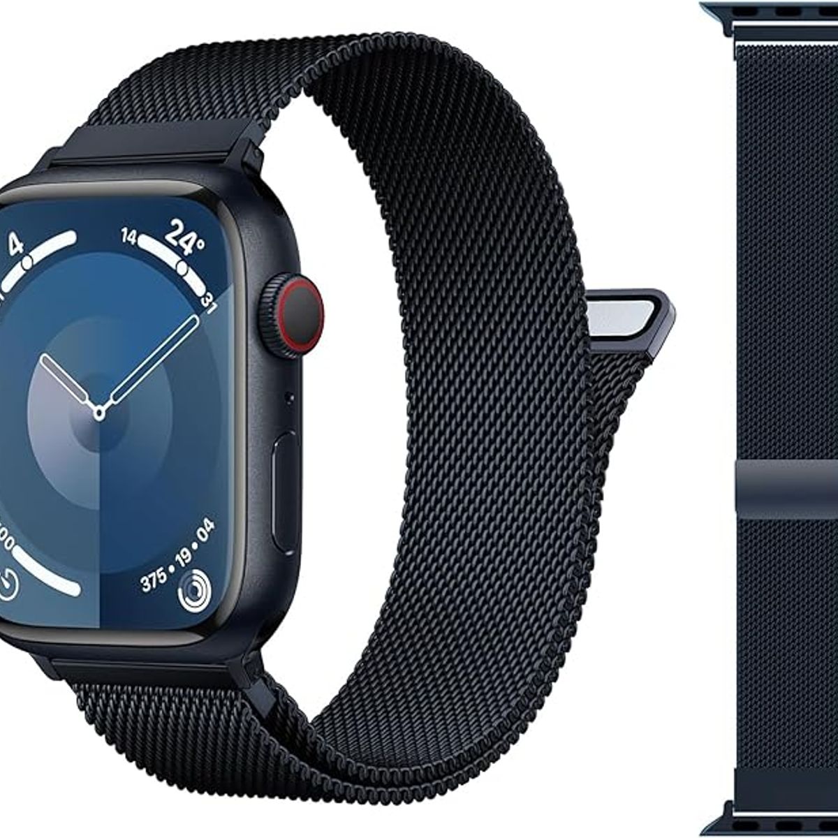 GENERICO - Correa Milanese para Apple Watch 44mm - Azul