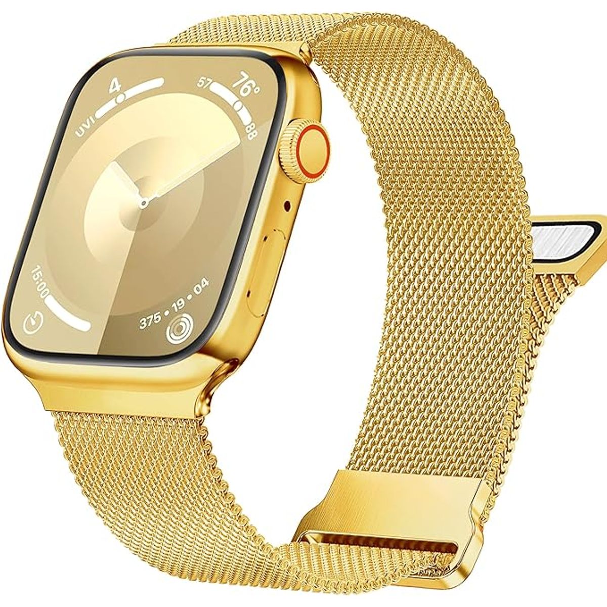 GENERICO - Correa Milanese para Apple Watch 44mm - Dorado