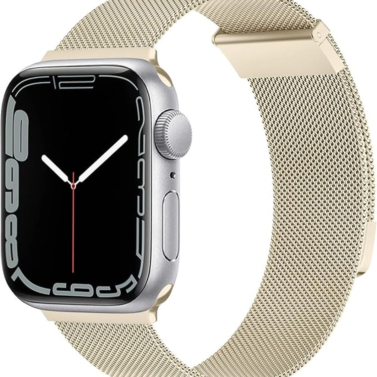 GENERICO - Correa Milanese para Apple Watch 45mm - Champán