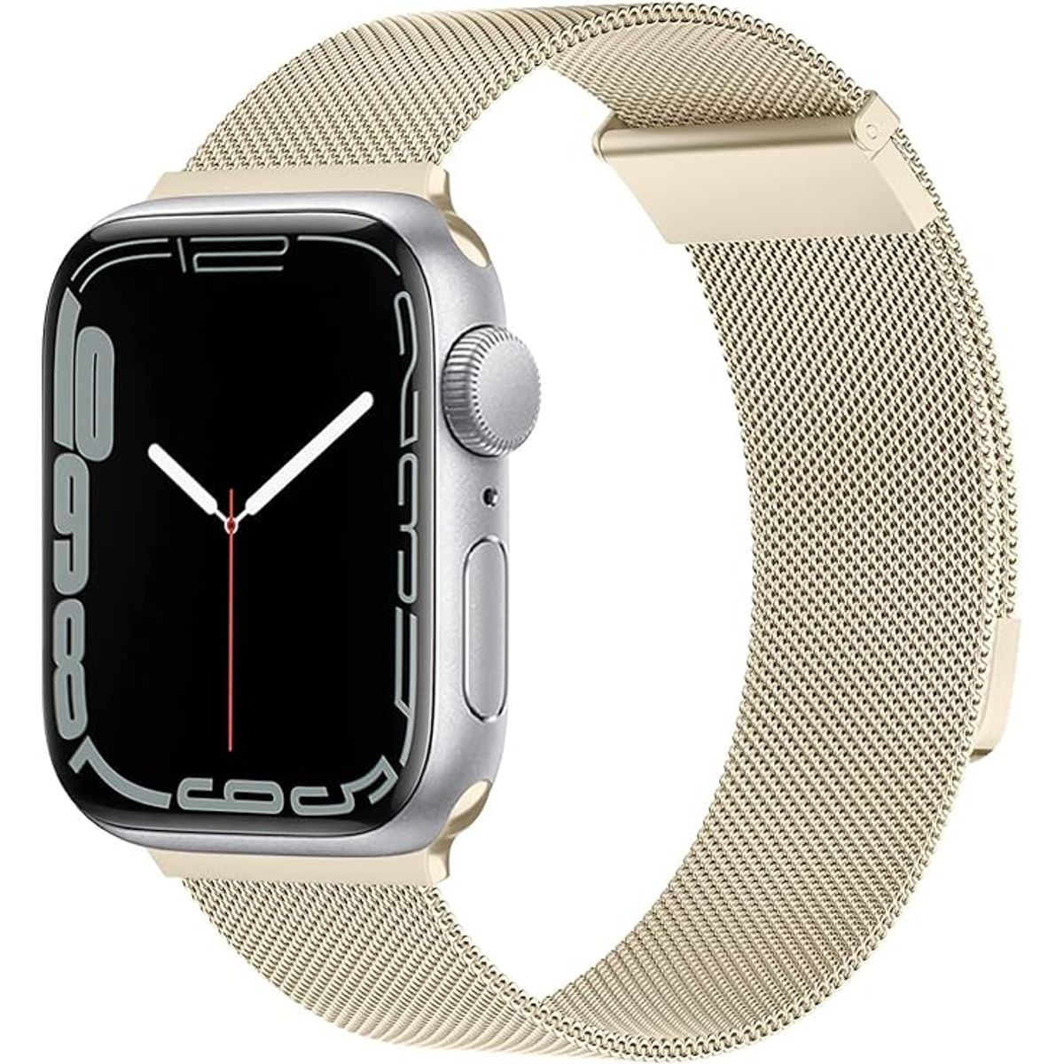 GENERICO - Correa Milanese para Apple Watch 45mm - Champán