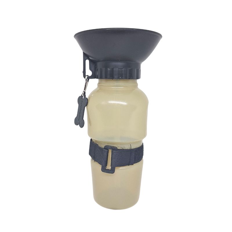 GENERICO - Bebedero Portátil Para Mascotas 500ml Aqua Dog Marron