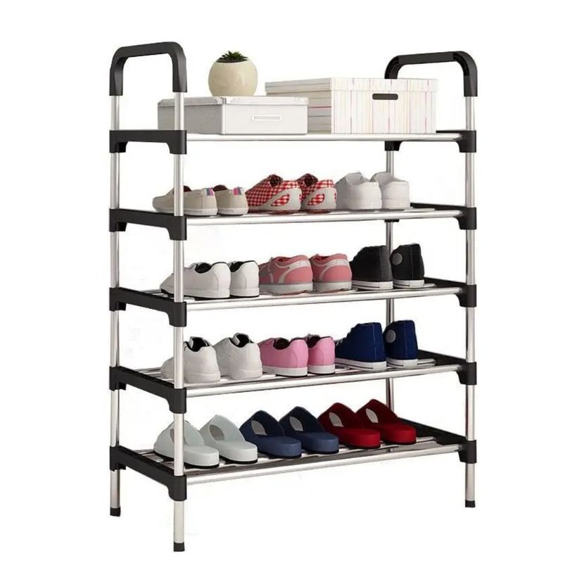 GENERICO - Organizador De Zapatos De 5 Niveles Zapatera - Negro