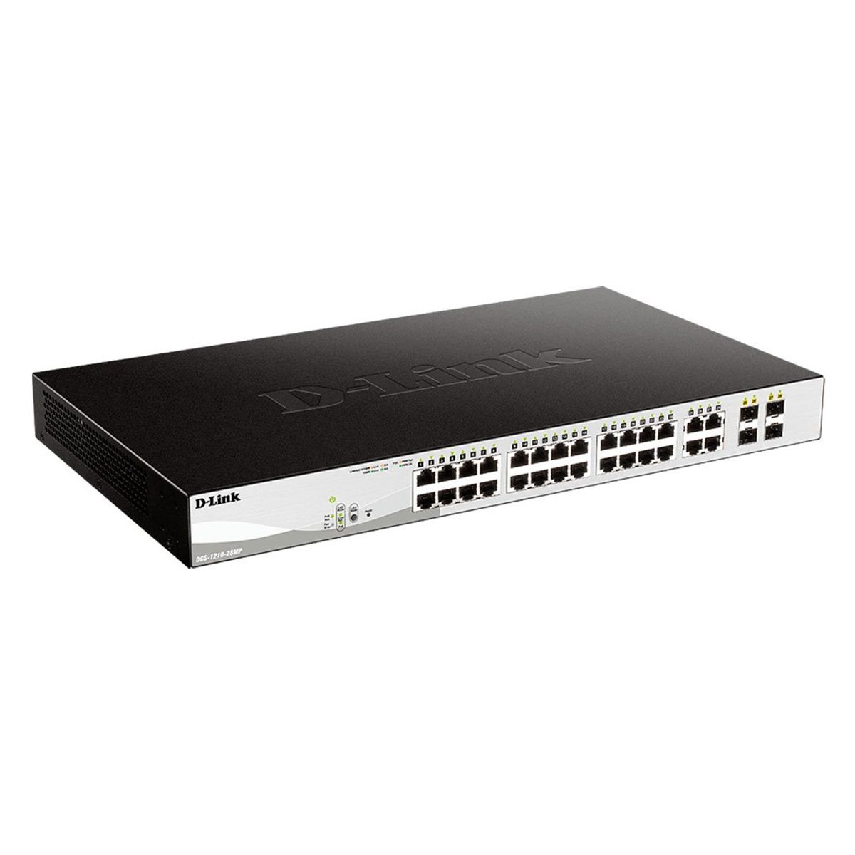 D LINK - D-LINK DGS-1210-28MP Switch 24 Puertos PoE 4 Puertos GIGABIT GBE/SFP