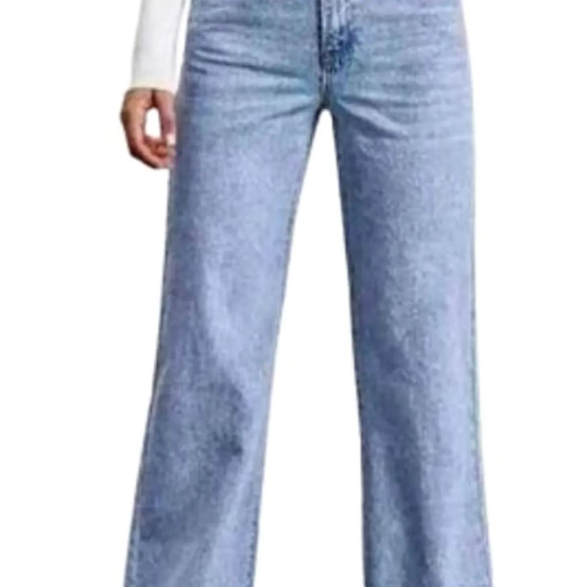 GENERICO - PANTALON  BAGGY JEAN NEVADO