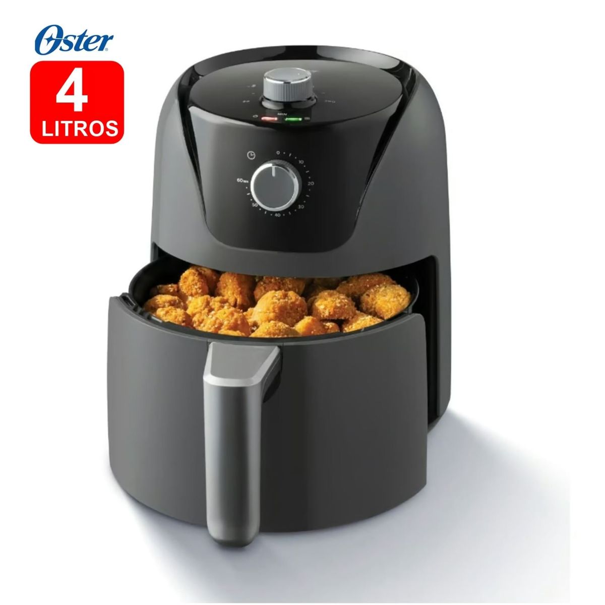 OSTER - Freidora de Aire Manual Oster 4 lts con Revestimiento DiamondForce