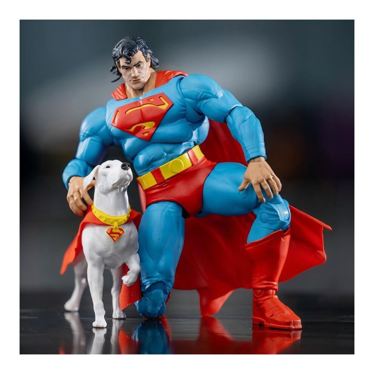 MCFARLANE - Return of Superman DC Multiverse Collector Superman & Krypto