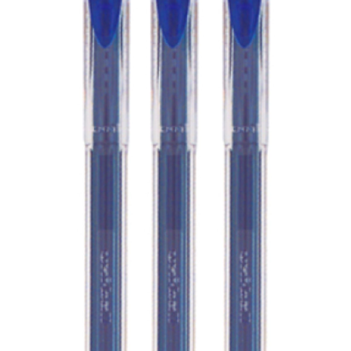 UNI BALL - UNI Signo UM-120 05mm Bolígrafo Tinta Gel Azul Pack x3