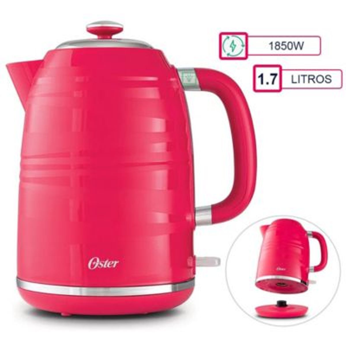 OSTER - Hervidor Eléctrico 1.7 Lt. BVSTKT4177M