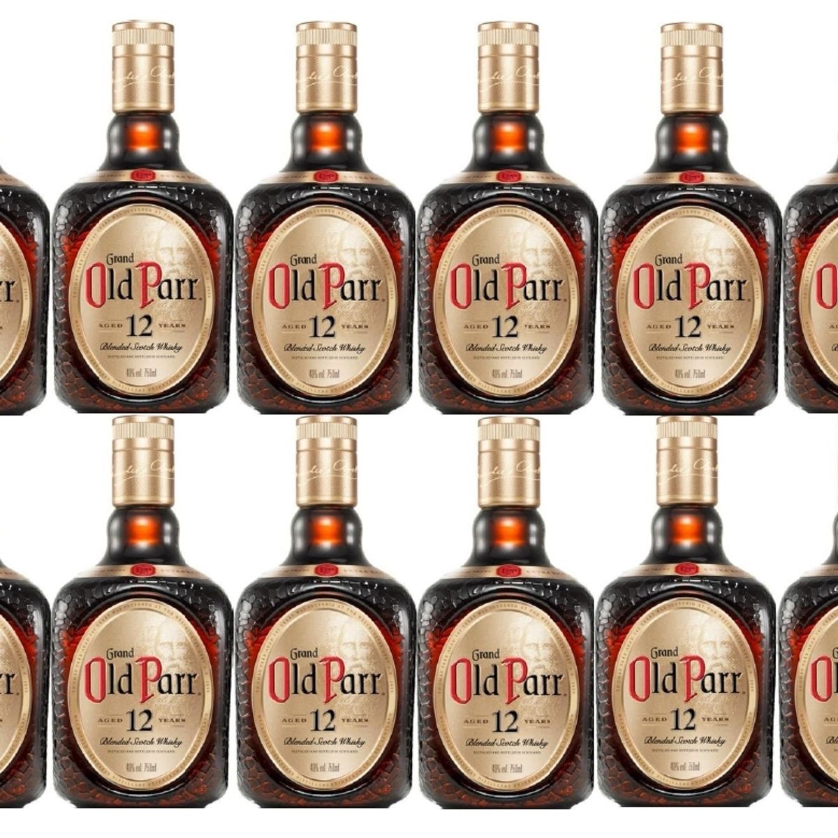 OLD PARR - Whisky Old Parr 12 Años 750ml - 12 UND