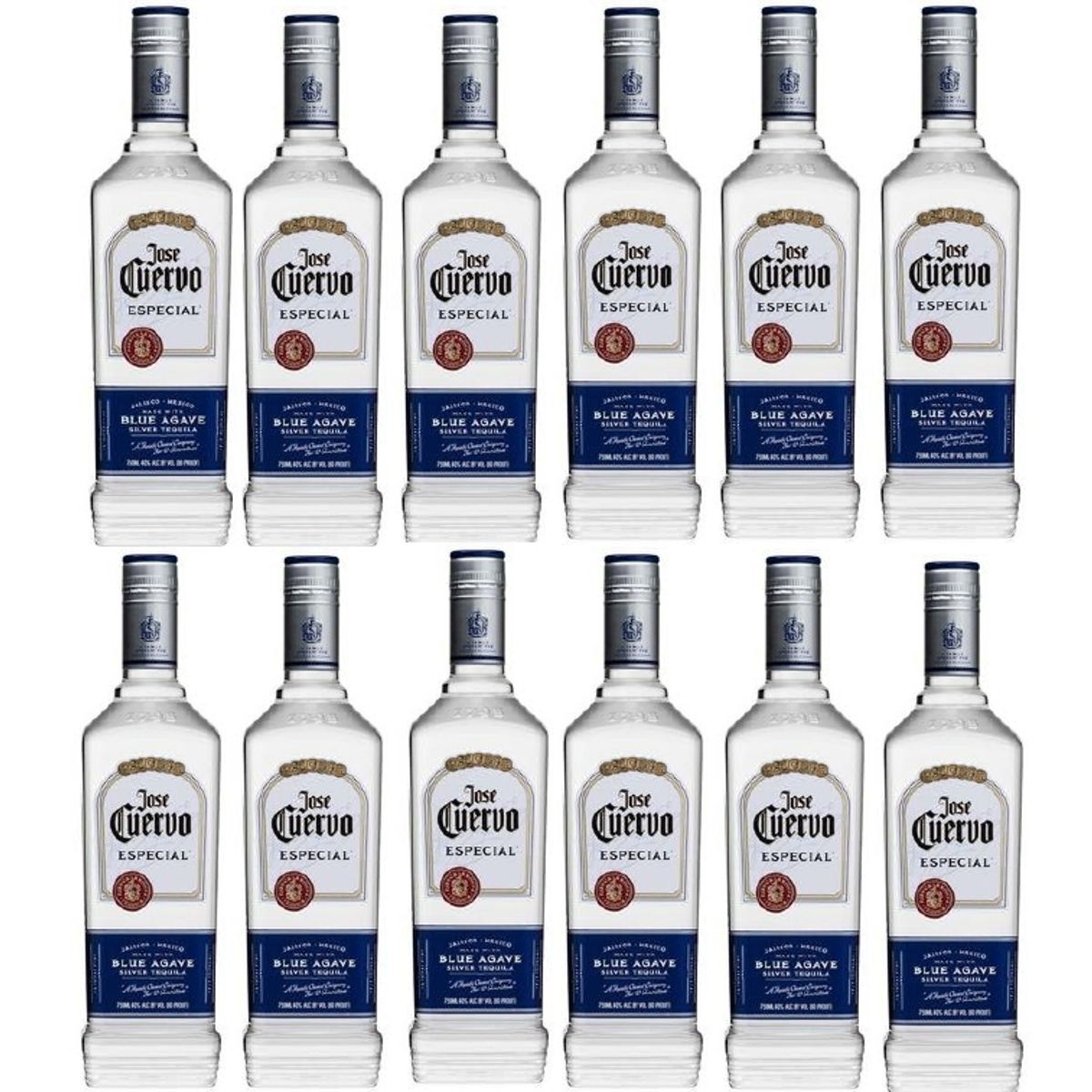 JOSE CUERVO - Tequila JOSE CUERVO Especial Silver 750ml - 12 UND