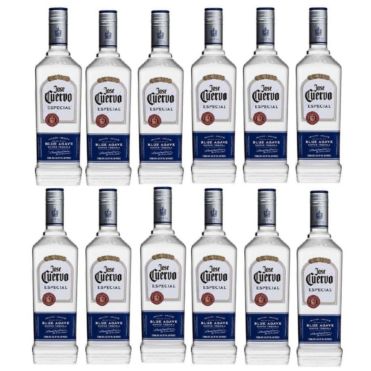 JOSE CUERVO - Tequila JOSE CUERVO Especial Silver 750ml - 12 UND
