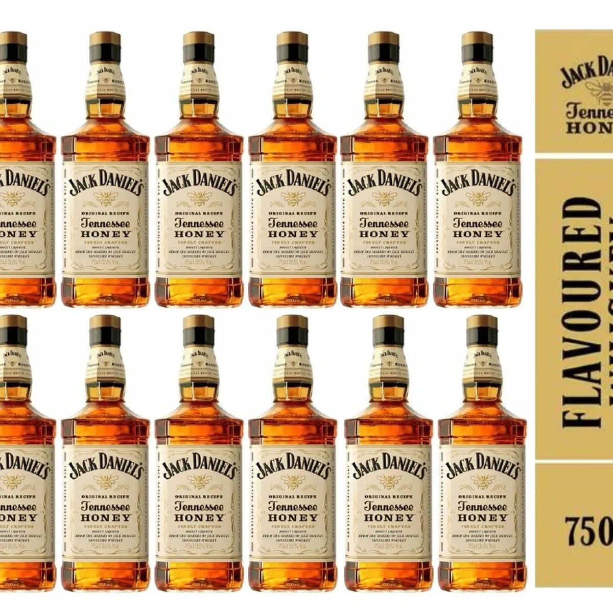 JACK DANIELS - WHISKY JACK DANIELS HONEY 750ML - 12 UND