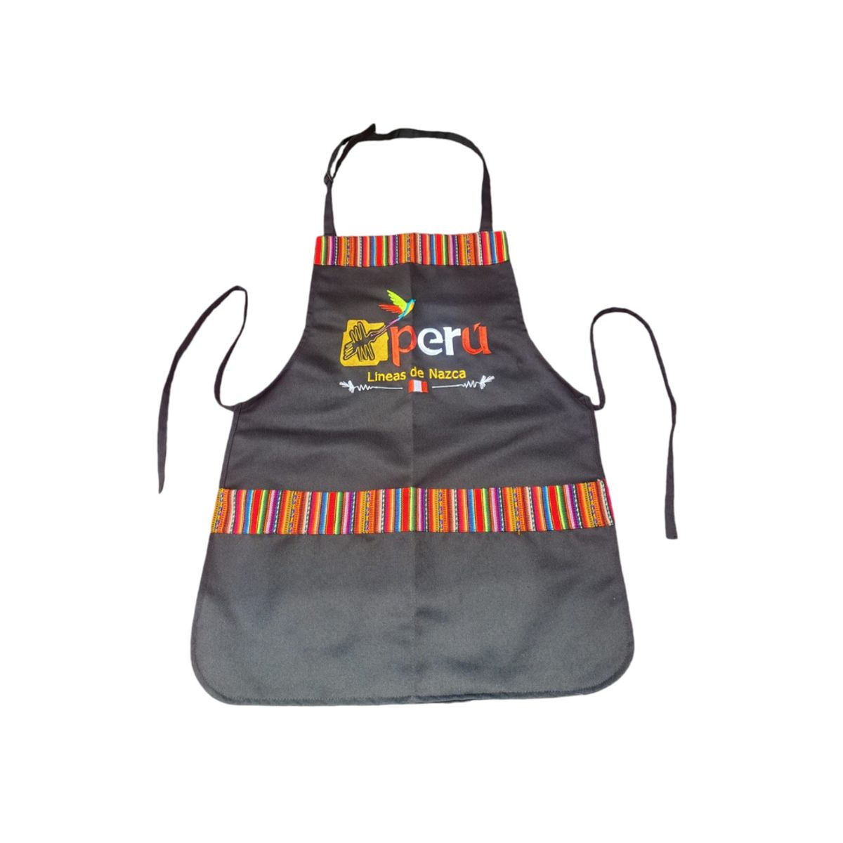 ACHALLAY ARTESANIA DE BARRO - Mandil Delantal de Cocina Andino 60x40 cm