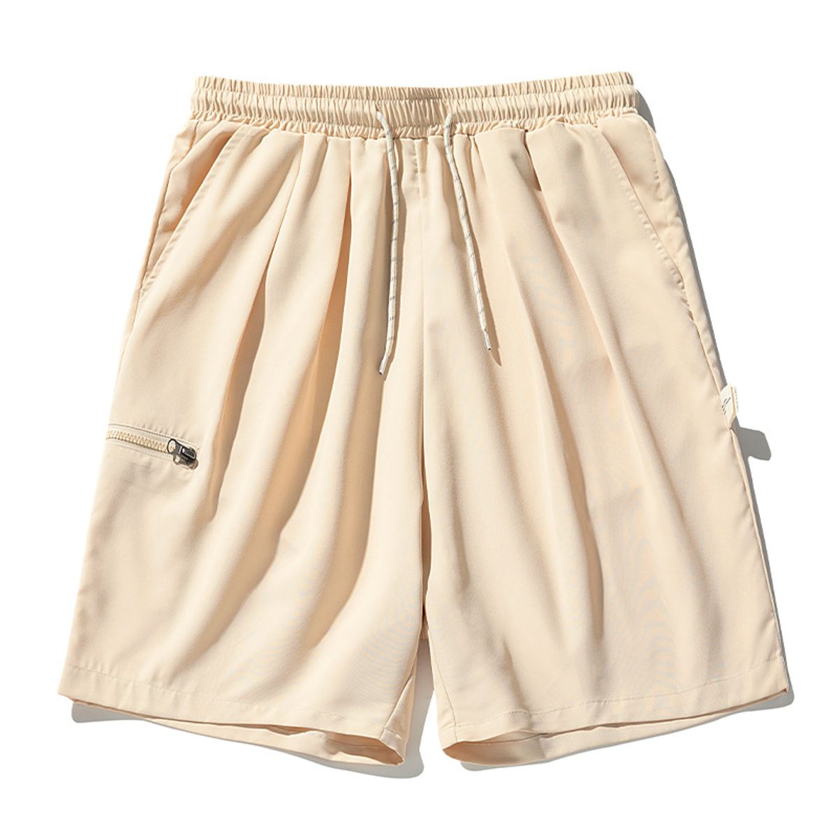 BLWOENS - Pantalones cortos casuales de verano para hombres - Beige