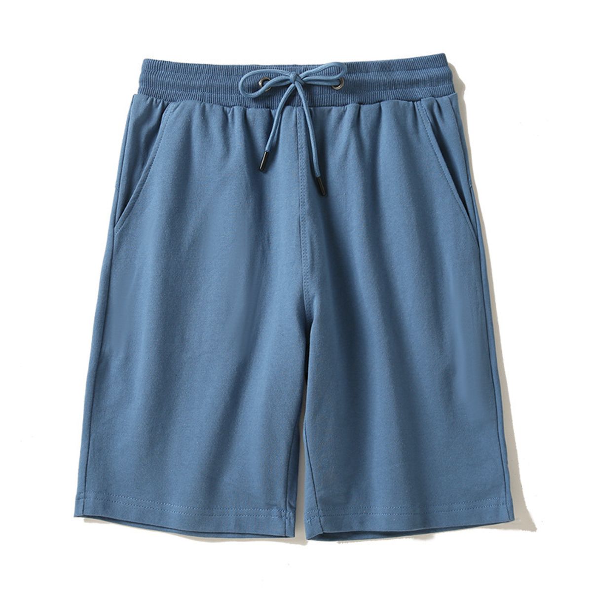 BLWOENS - Pantalones cortos casuales de verano para hombres - Azul