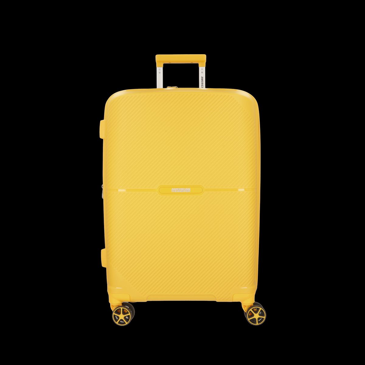 AMERICAN TOURISTER - Maleta Rígida Kyoto Mediana Golden Yellow