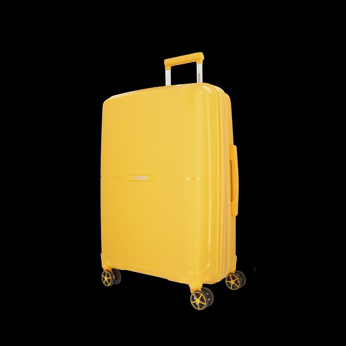 AMERICAN TOURISTER - Maleta Rígida Kyoto Mediana Golden Yellow