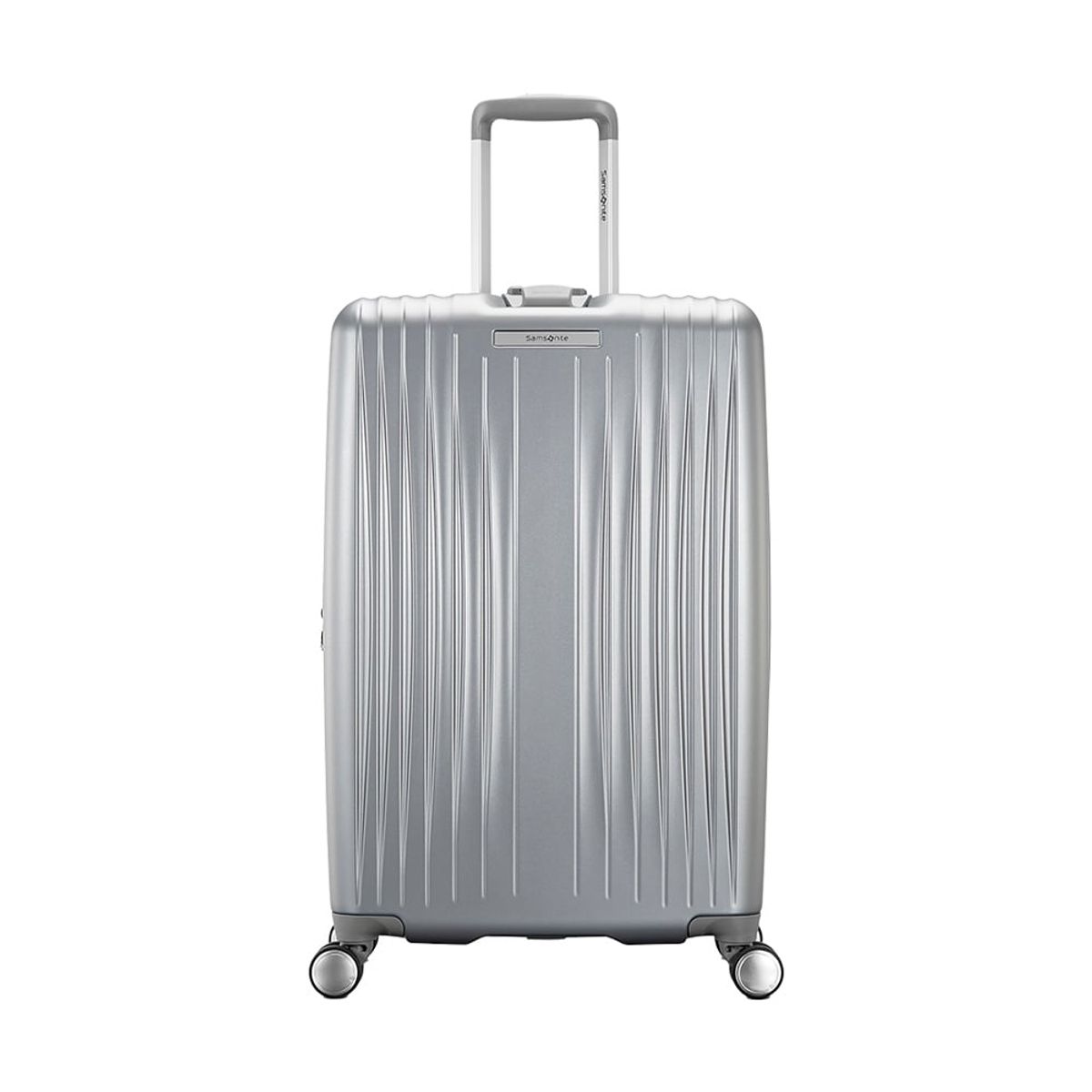 SAMSONITE - Maleta Rígida Quartz Mediana Matt Silver