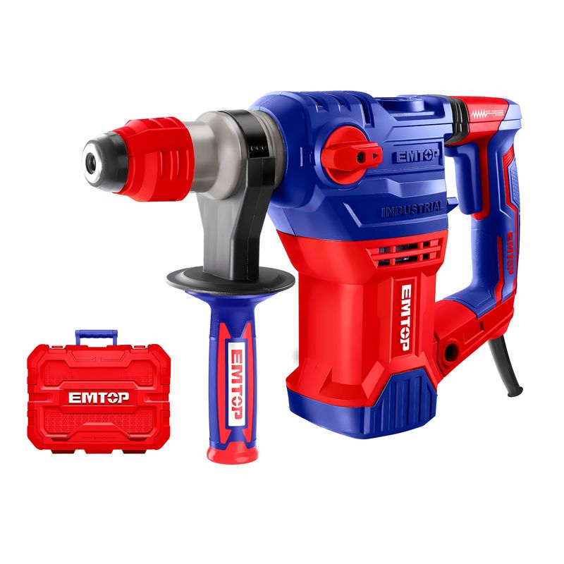 EMTOP - ROTOMARTILLO PERFORADOR SDS PLUS 1500W ERHRP1502 EMTOP