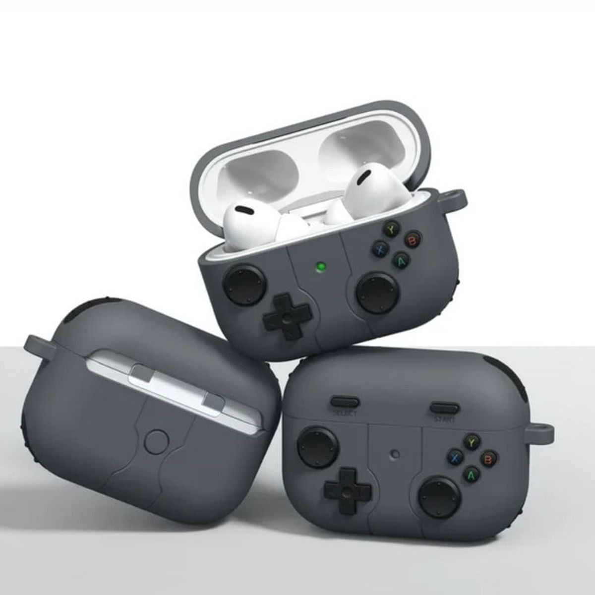 CASE - Funda de Nintendo Para Airpods Pro 2 - Negro