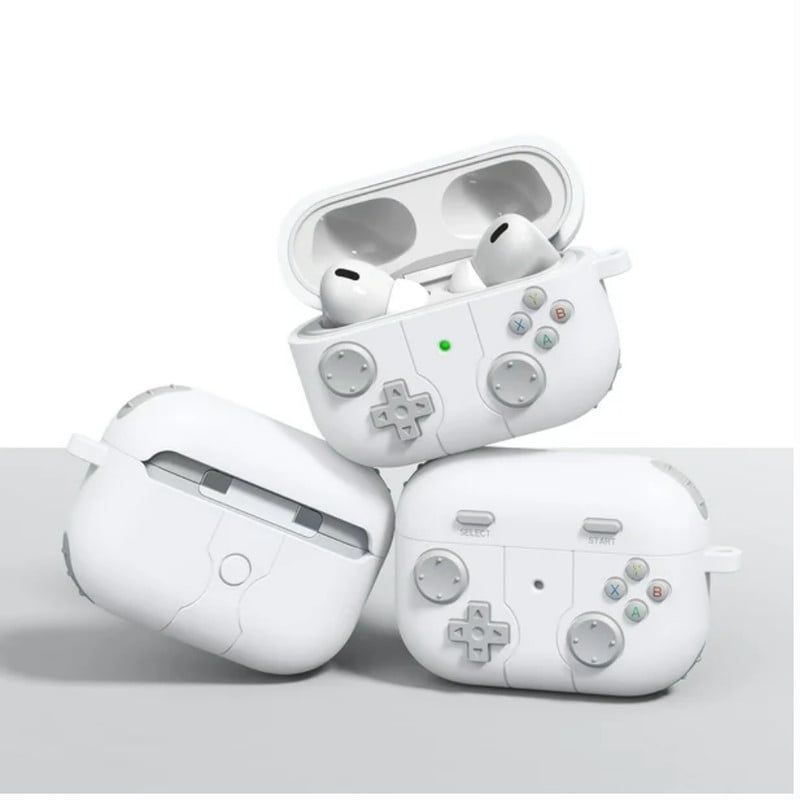 CASE - Funda de Nintendo Para Airpods Pro 2 - Blanco