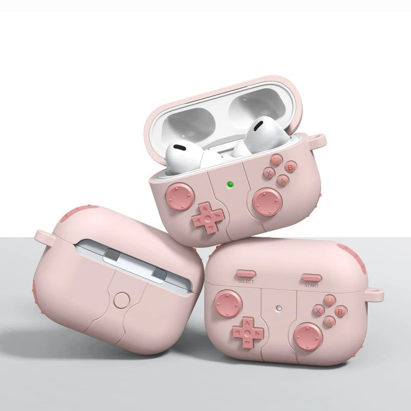 CASE - Funda de Nintendo Para Airpods Pro 2 - Rosa