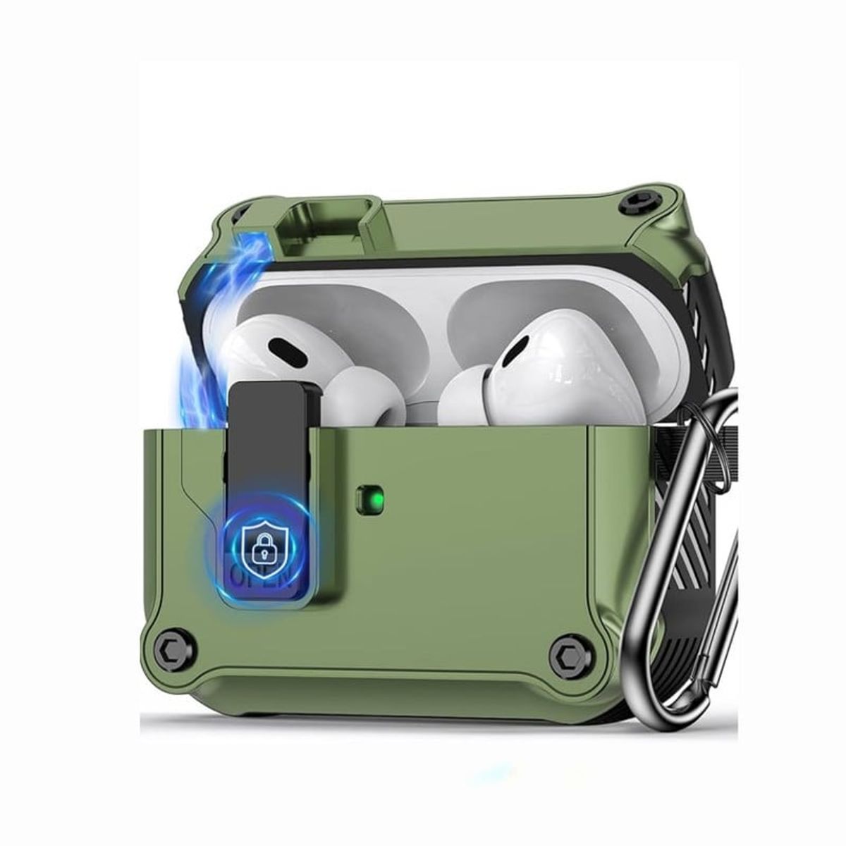 CASE - Funda Magnetica Para Airpods Pro 2 - Verde
