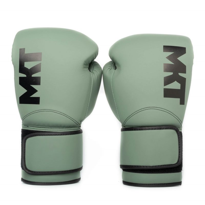 MAKOTO - Guantes de Boxeo Makoto M2 Mate Verde-Poliuretano-12oz