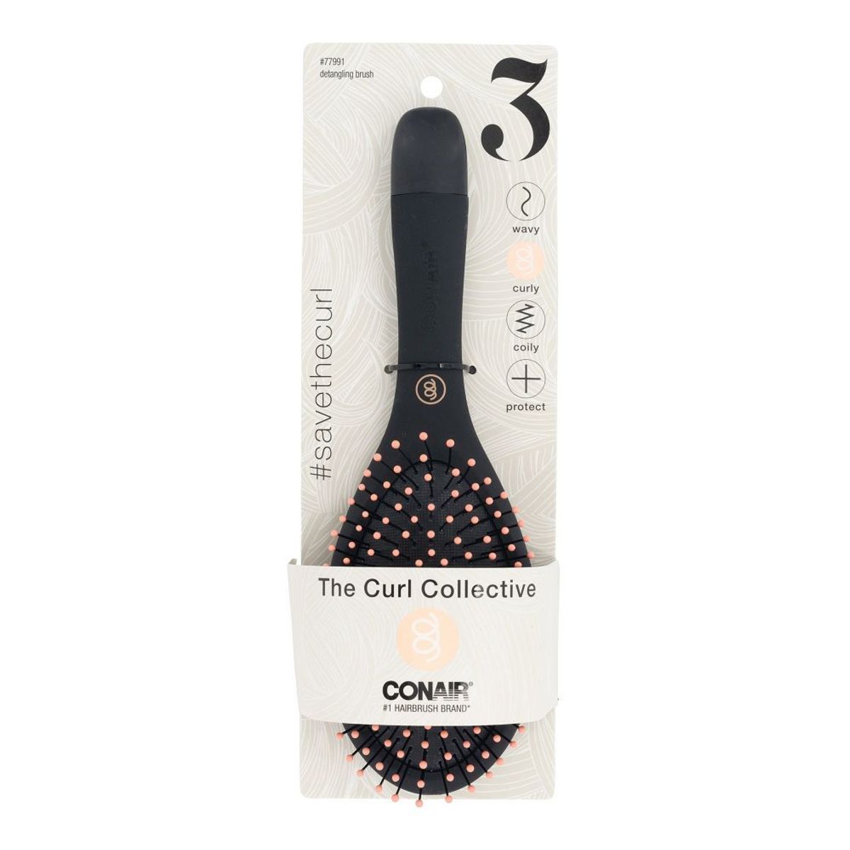 CONAIR - CONAIR CEPILLO CURL NO 3 CUSHION 77991
