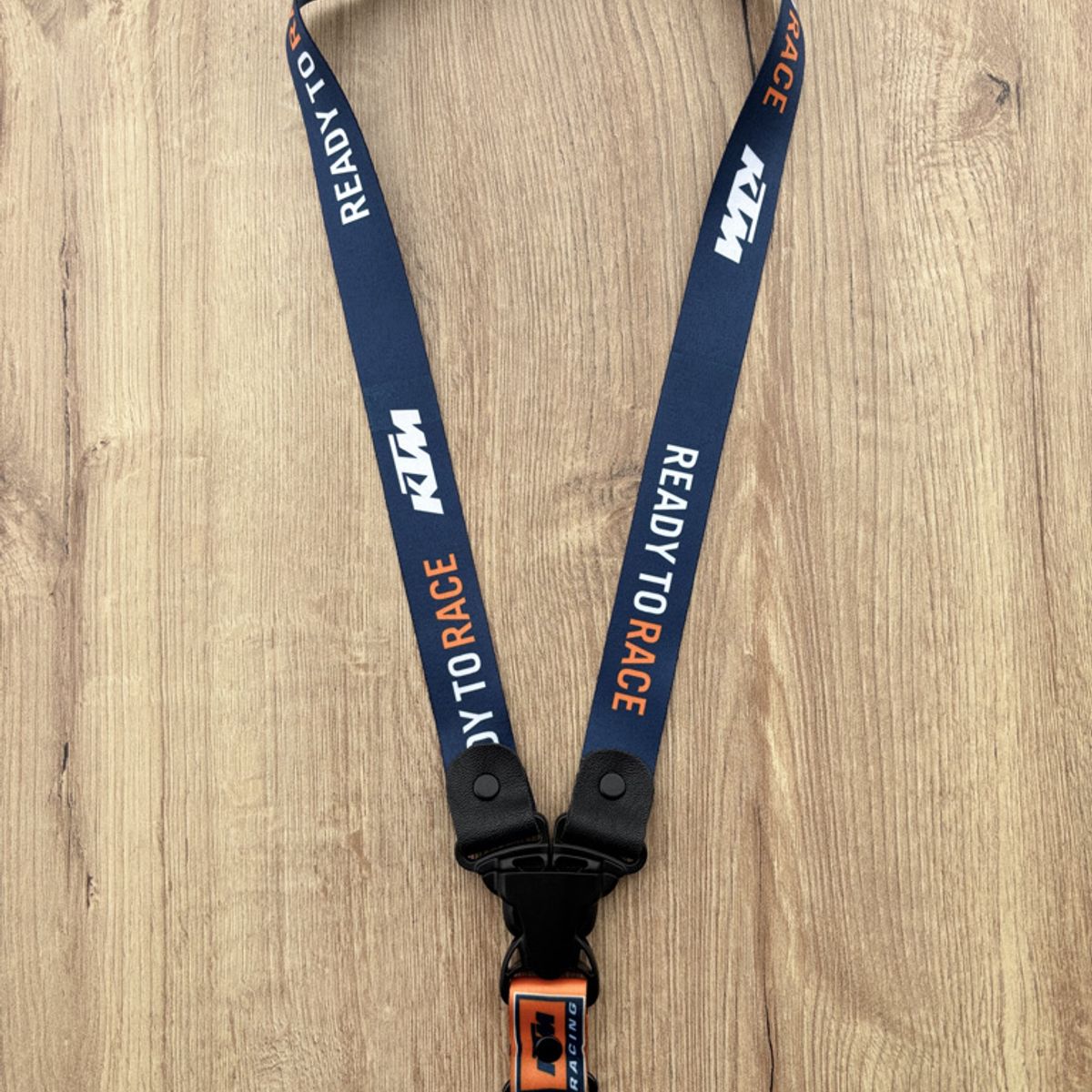 GENERICO - Lanyard KTM Llavero Cinta de Llaves EXC Pita Duke Azul 50cm