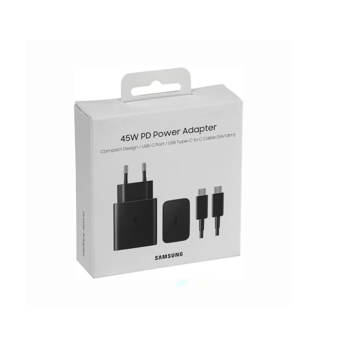 SAMSUNG - Cargador Premiun Gan para Samsung S24 Ultra de 45W EU Negro Original