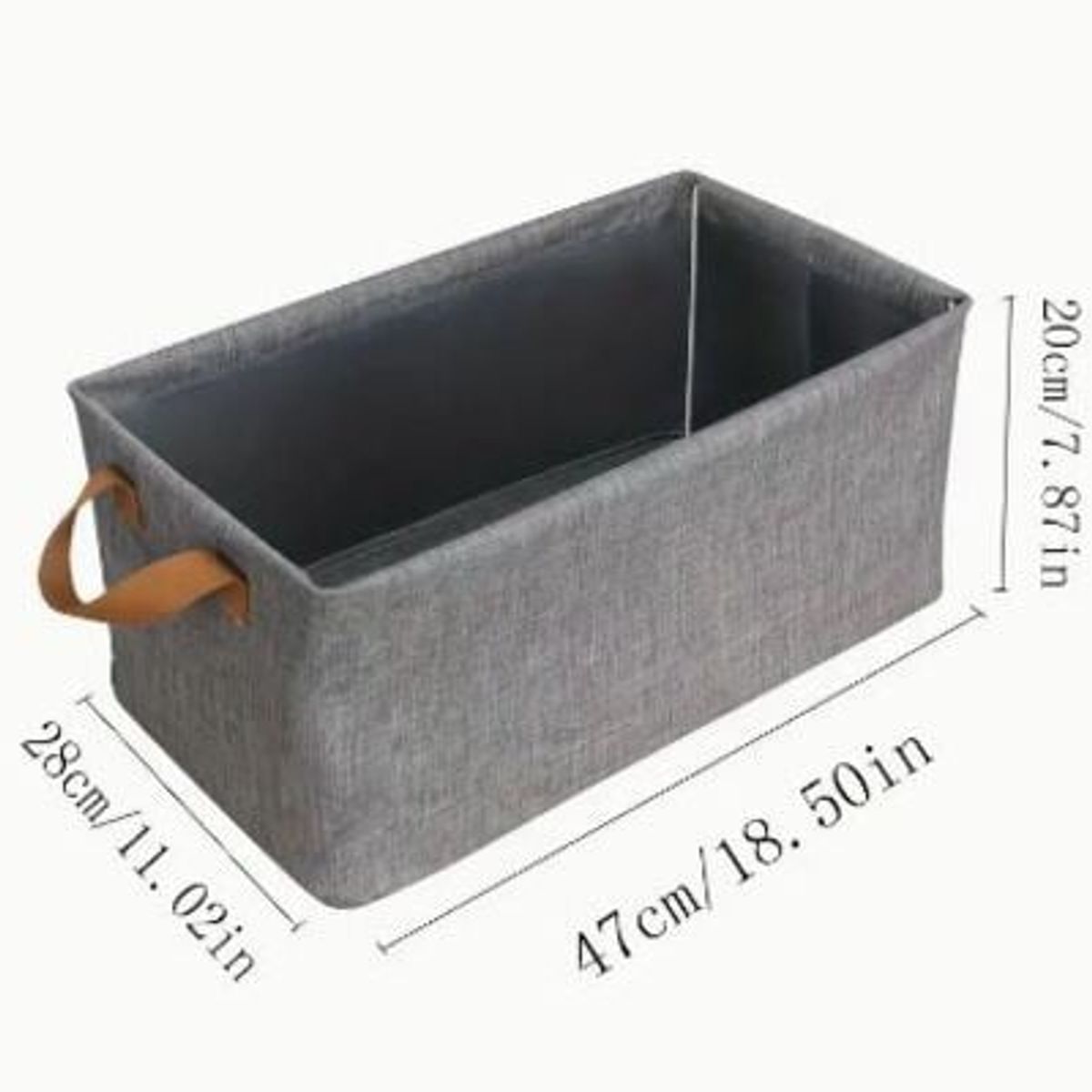 GENERICO - Caja Organizadora de Ropa Gris