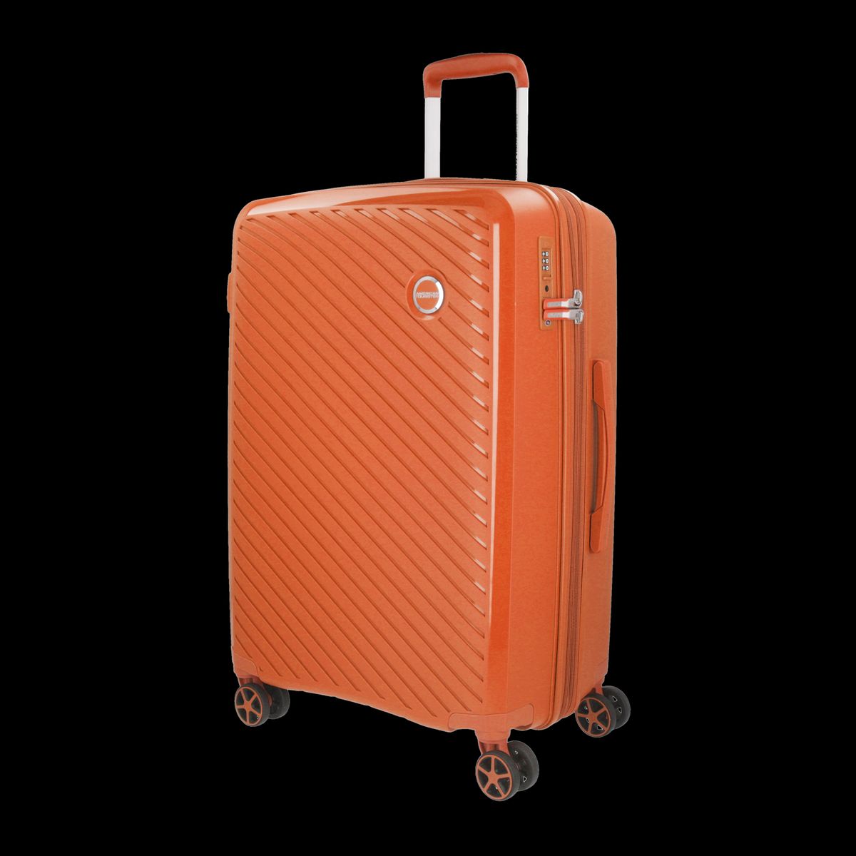 AMERICAN TOURISTER - Maleta Rígida Zanzibar Grande Funky Orange