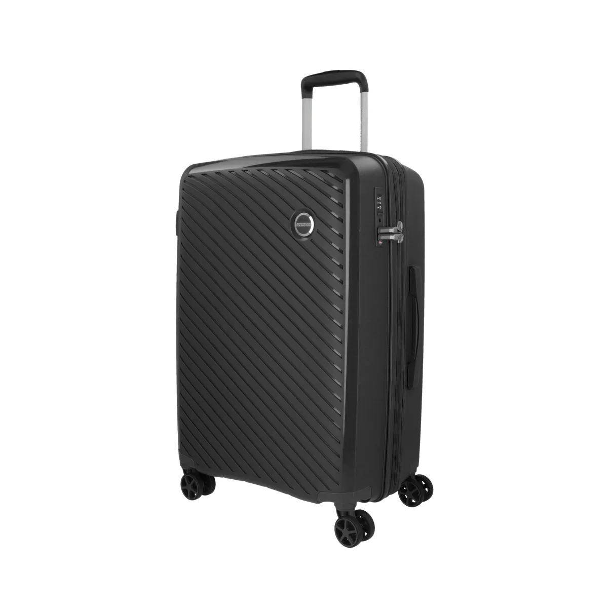 AMERICAN TOURISTER - Maleta Rígida Zanzibar Mediana Pop Black