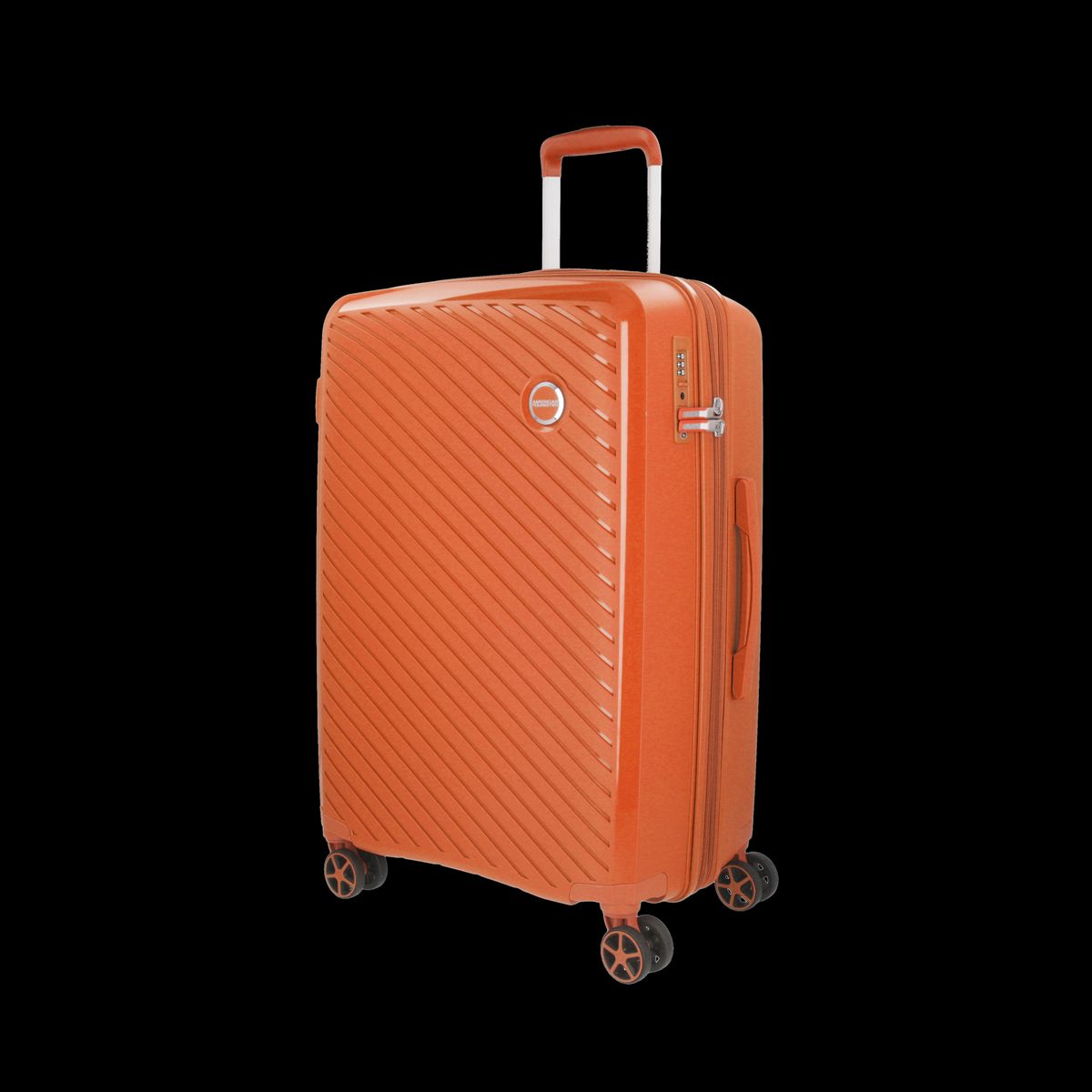 AMERICAN TOURISTER - Maleta Rígida Zanzibar Mediana Funky Orange