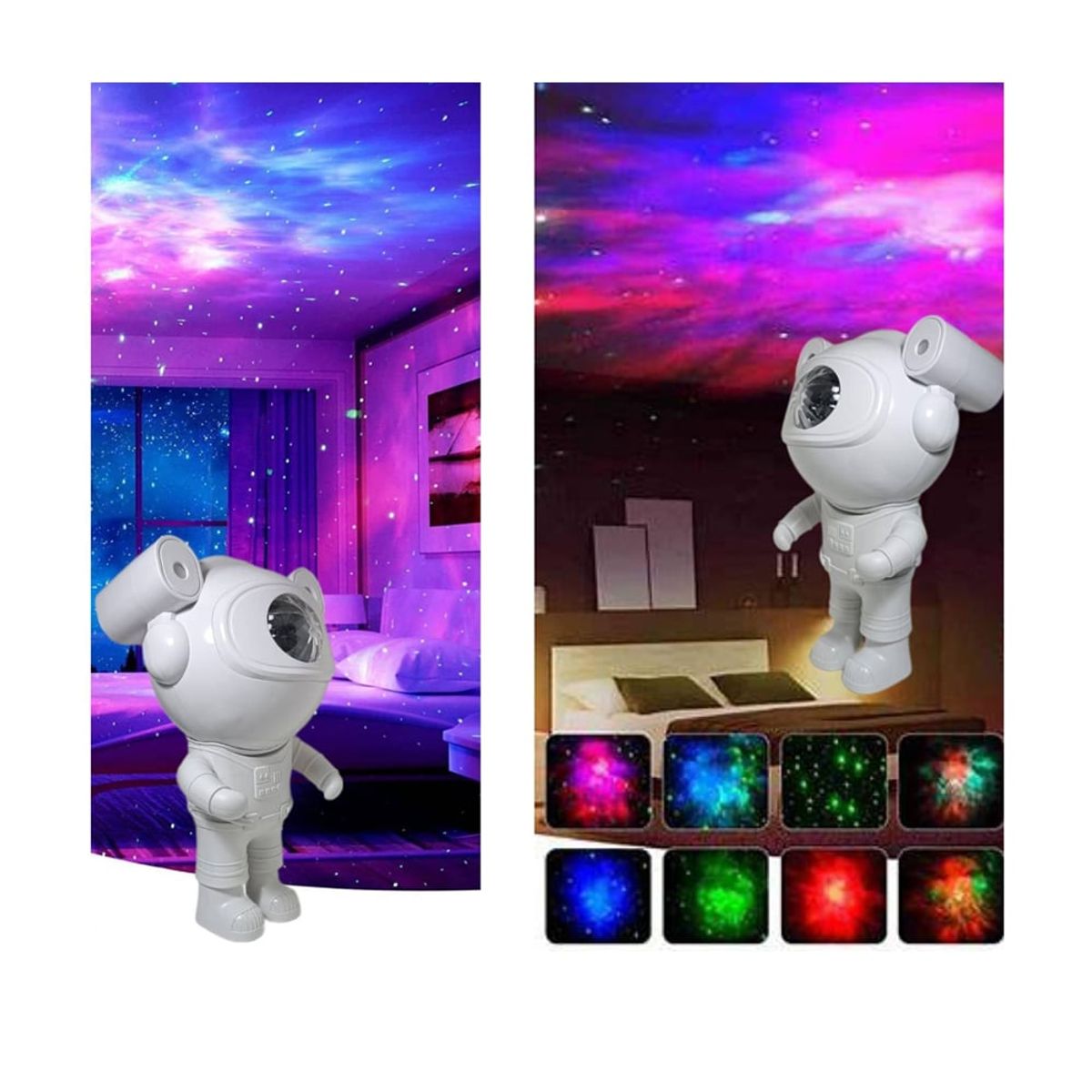 OEM - Astronauta Proyector Luces Led Decoración Galaxia Parlante Bluetooth