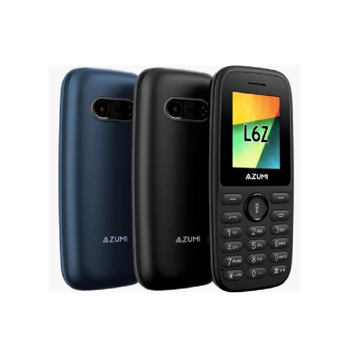 GENERICO - Azumi L6Z Celular Básico 2G con Dual SIM Radio FM y Batería de Larga Duración