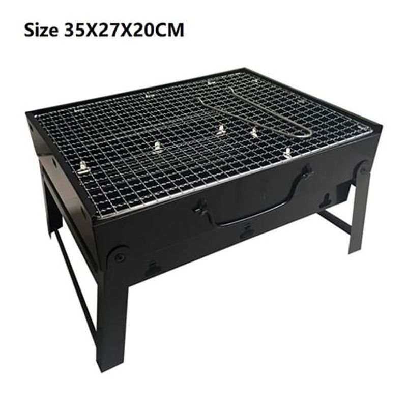 GENERICO - Parrilla Plegable a Carbón Portatil Jardin Picnic Camping Terraza