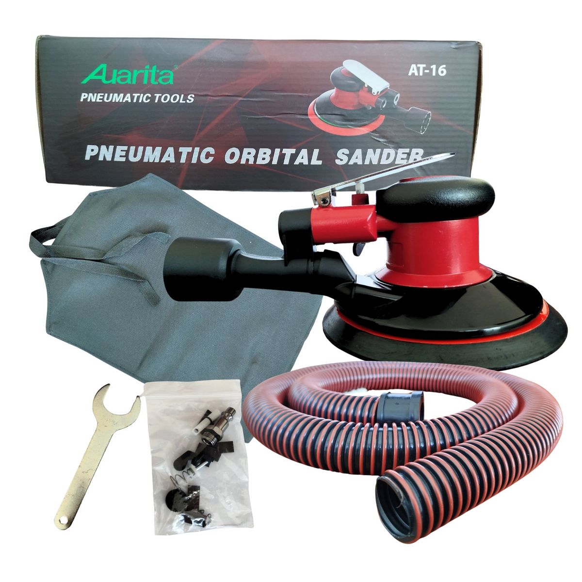 AUARITA - LIJADORA ROTORBITAL NEUMÁTICA  AT-16  AUARITA