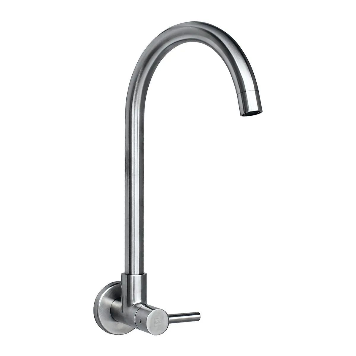 VAINSA - Grifería tipo Ganso para Cocina en Acero Inoxidable Vainsa