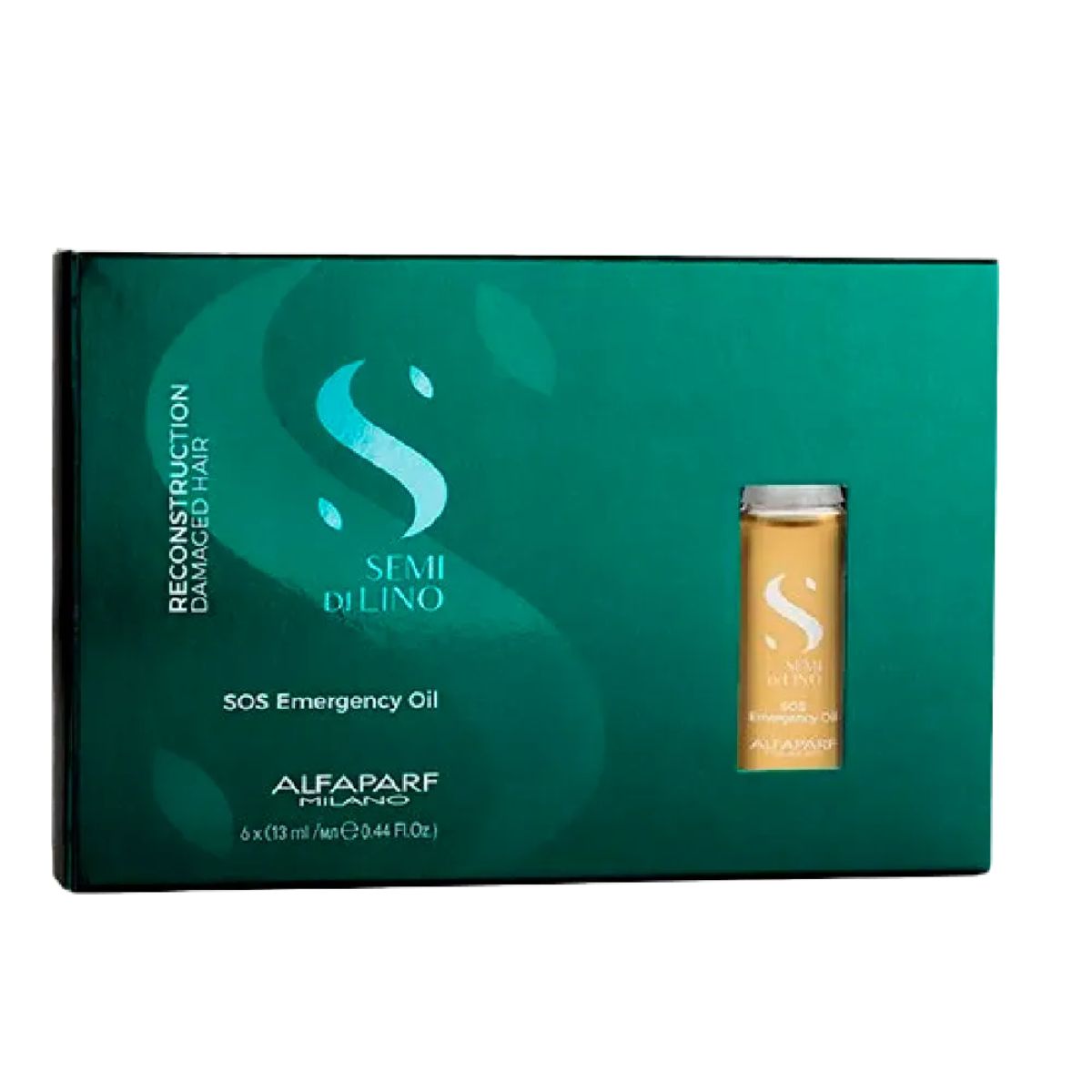ALFAPARF MILANO - ALFAPARF SEMI DI LINO Reconstruction SOS Emergency Oil 6 unidx13ml