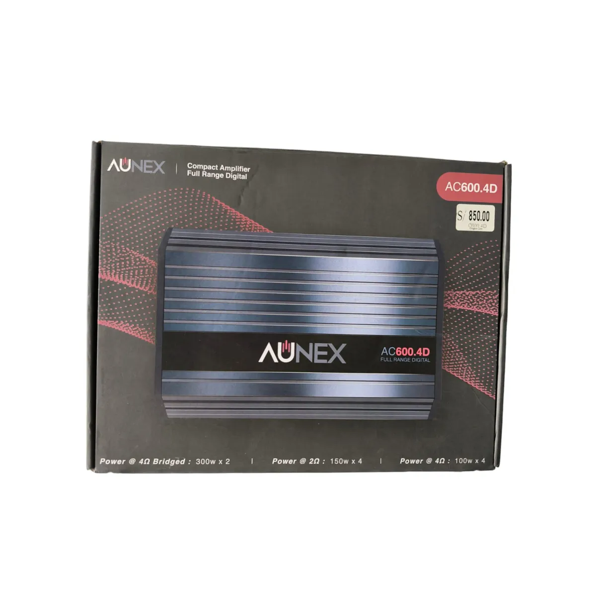 Amplificador 4 Canales Aunex Ac600.4d Original, marca GENERICO - Foto Principal